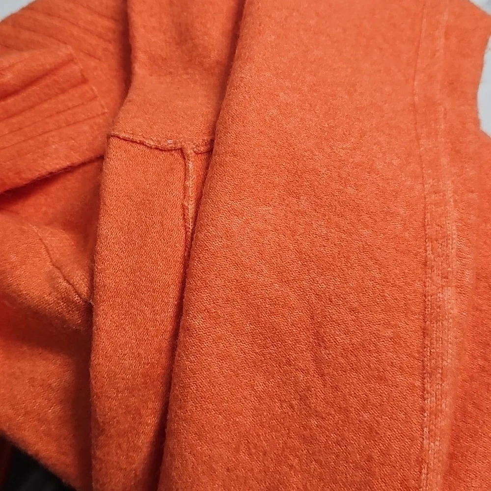 New Free People Phoebe Sweater Wool Blend Shell Coral Small Knit Pullover - Picture 10 of 10